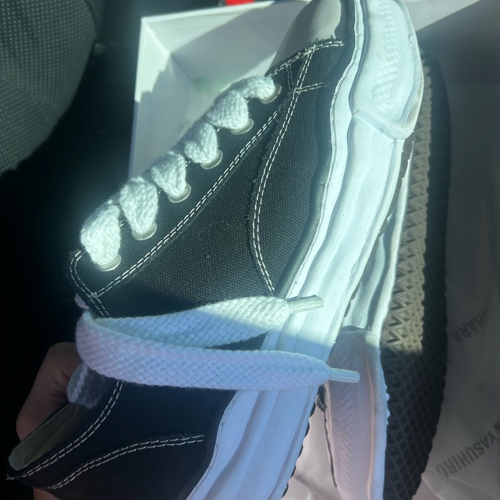 Black Canvas Sneakers